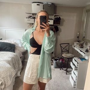 ZARA silk top M